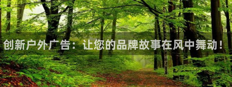 杏宇平台代理多少钱一个月：创新户外广告：让您的品牌故事在风中舞动！