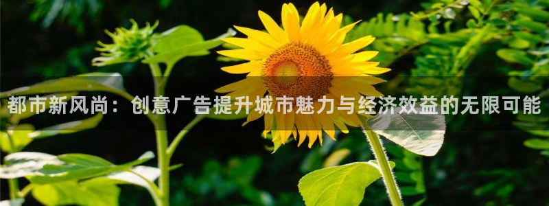 杏宇官方平台官网入口：都市新风尚：创意广告提升城市魅力与经济效益的无限可能