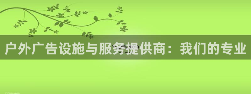 杏宇代理注册：户外广告设施与服务提供商：